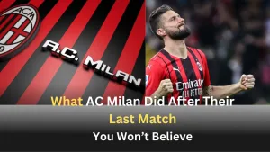 You Won’t Believe What AC Milan Did After Their Last Match