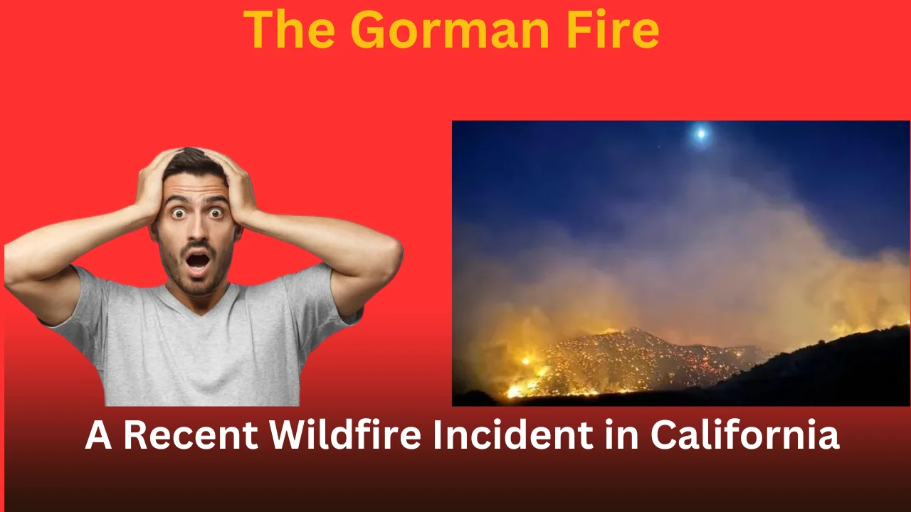 The Gorman Fire: A Recent Wildfire Incident in California