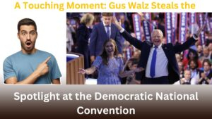 A Touching Moment: Gus Walz Steals the Spotlight at the Democratic National Convention