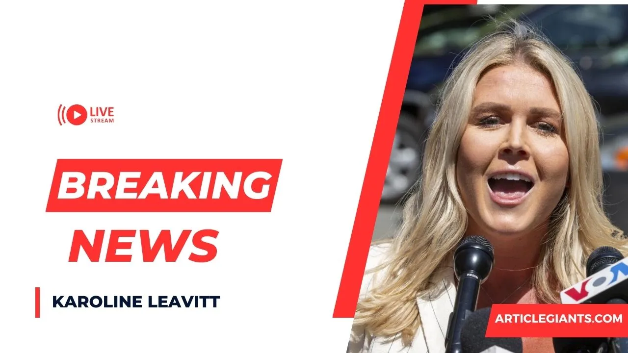 Karoline Leavitt
