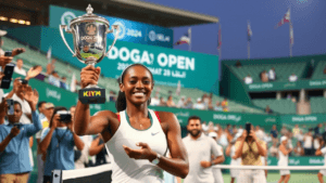 Coco Gauff Triumphs at the 2024 Doha Open: A Rising Star’s Journey to Glory