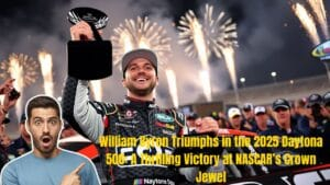 William Byron Triumphs in the 2025 Daytona 500: A Thrilling Victory at NASCAR’s Crown Jewel