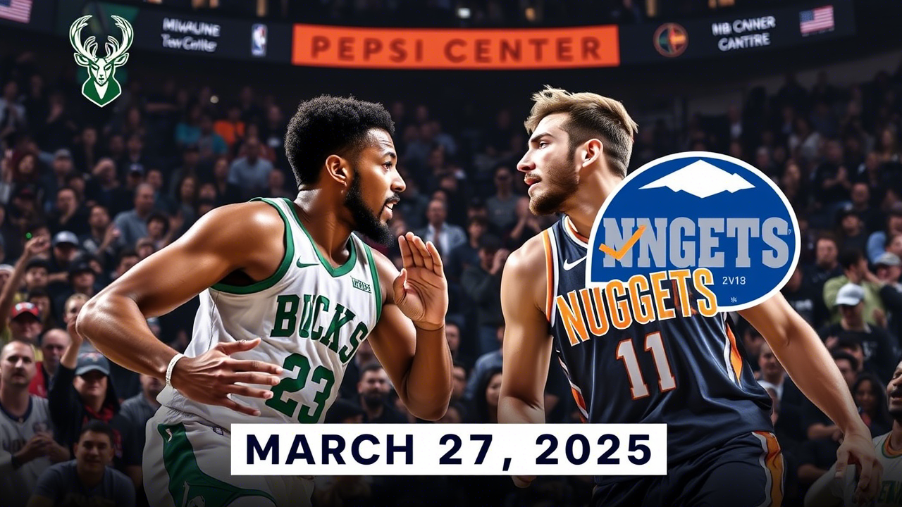 Bucks vs. Nuggets A Clash of Titans in Denver – March 27, 2025