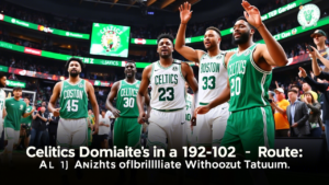 Celtics Dominate Suns in a 132102 Rout A Night of Brilliance Without Tatum