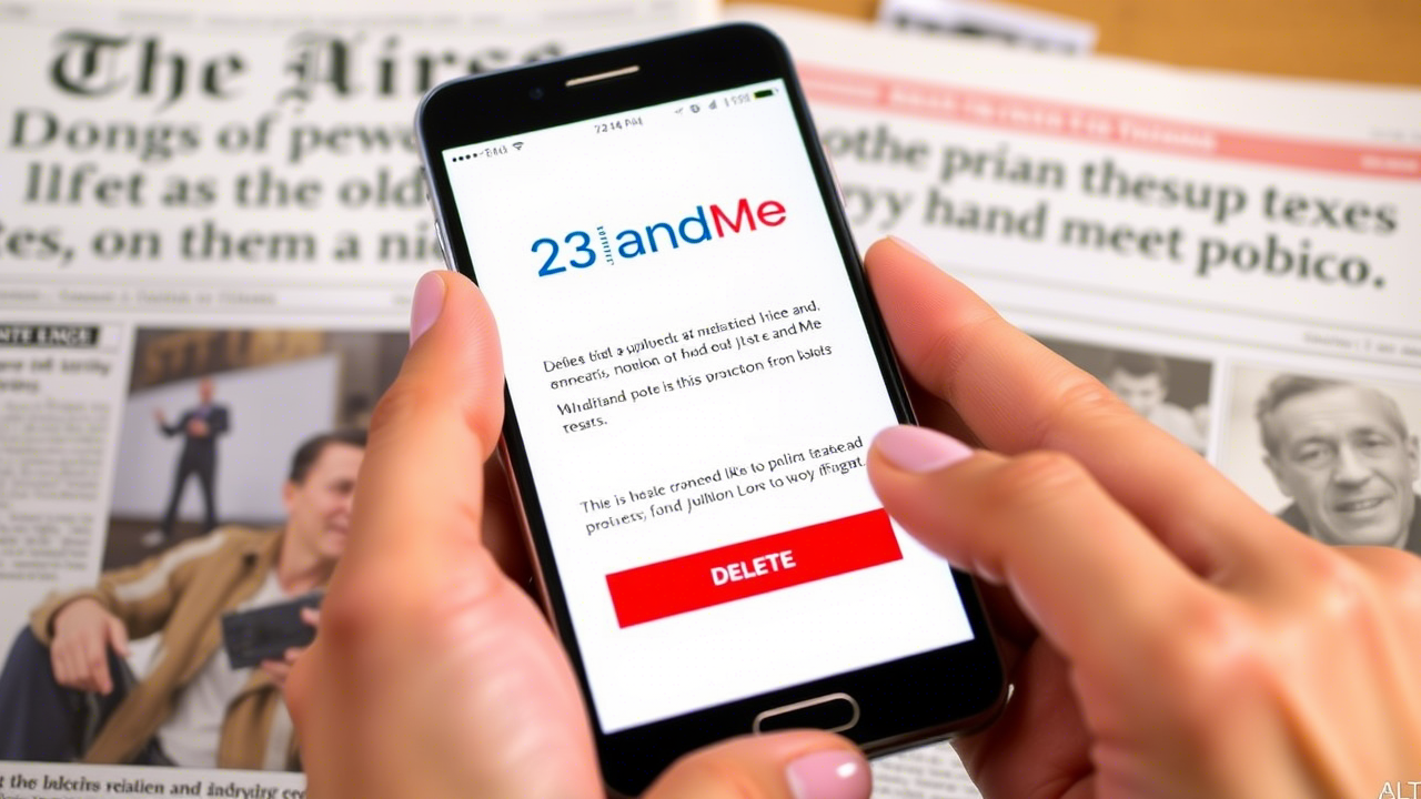 How to Delete 23andMe Data A Step-by-Step Guide Amid Bankruptcy Concerns