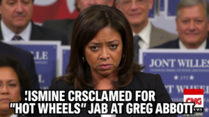 Jasmine Crockett Slammed for Hot Wheels Jab at Greg Abbott