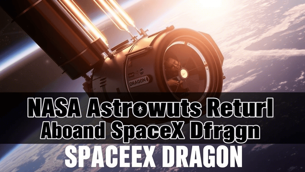 NASA Astronauts Return Safely Aboard SpaceX Dragon Crew-9 Mission Concludes