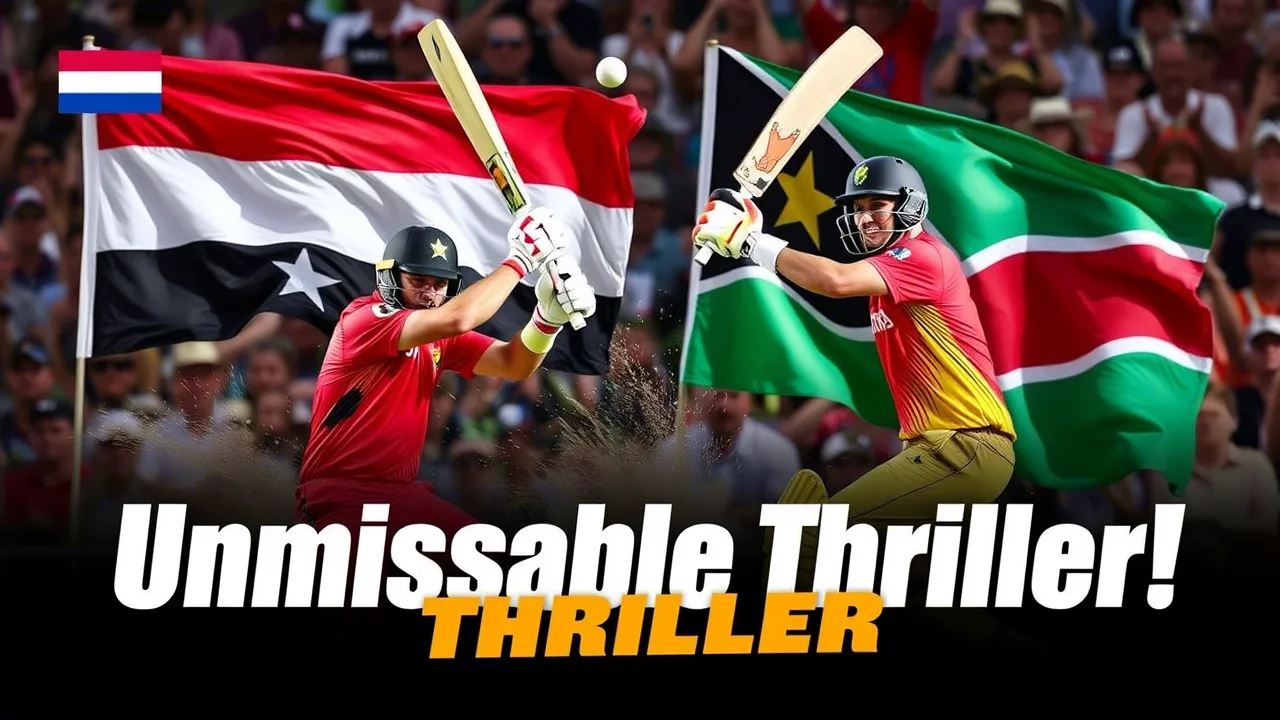 Netherlands vs Namibia A Clash of Cricketing Titans in ICC CWC League 2