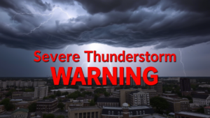 Severe Thunderstorm Warning Sweeps Across Ohio What You Need to Know