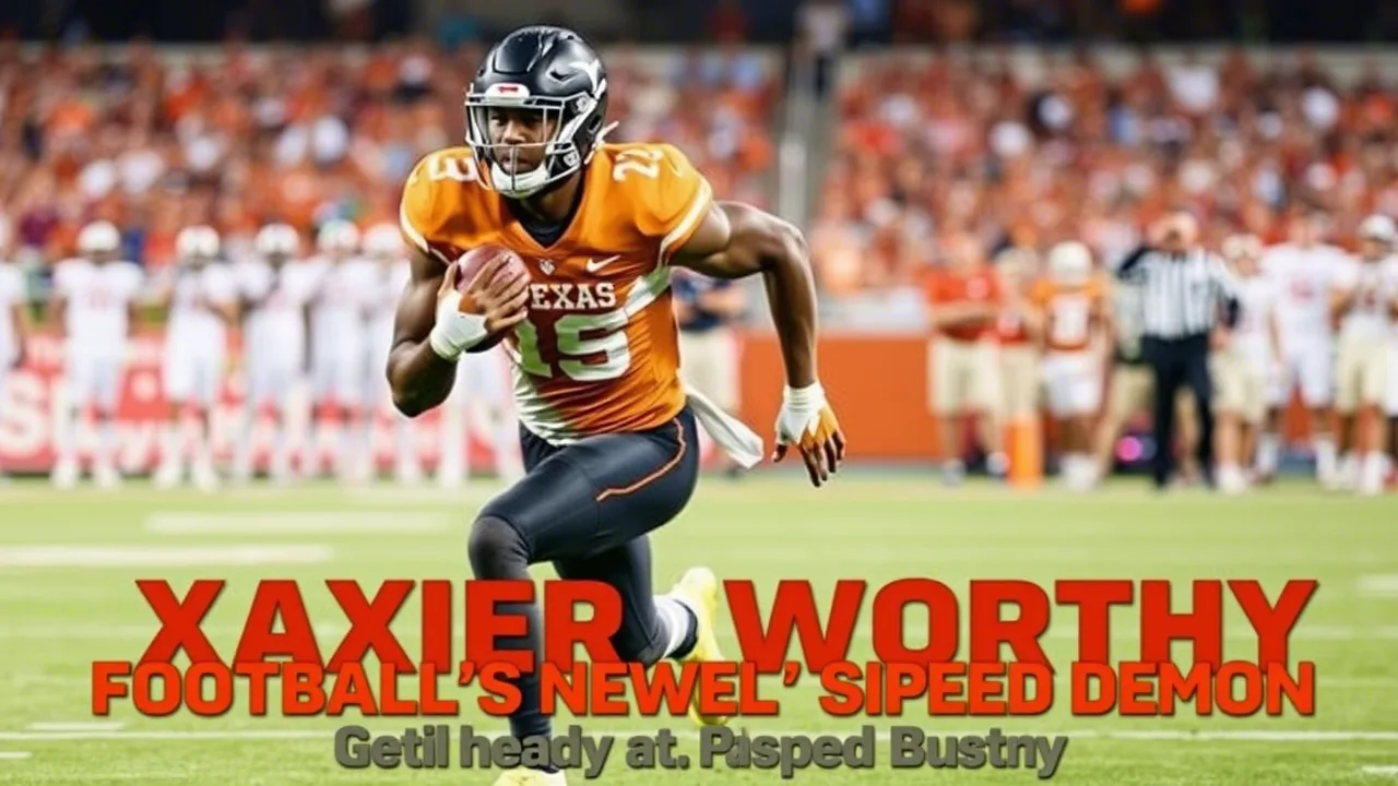 Xavier Worthy The Meteoric Rise of Football’s Newest Speed Demon