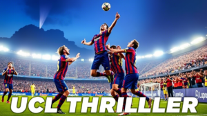 Barça Crushes Dortmund in UCL Thriller at Montjuïc