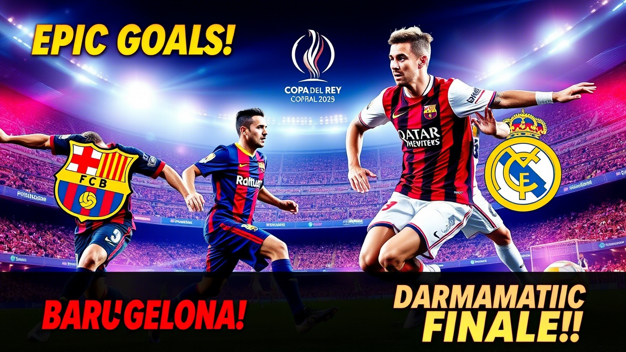 Barcelona vs Real Madrid Epic Copa del Rey 2025 Final Recap