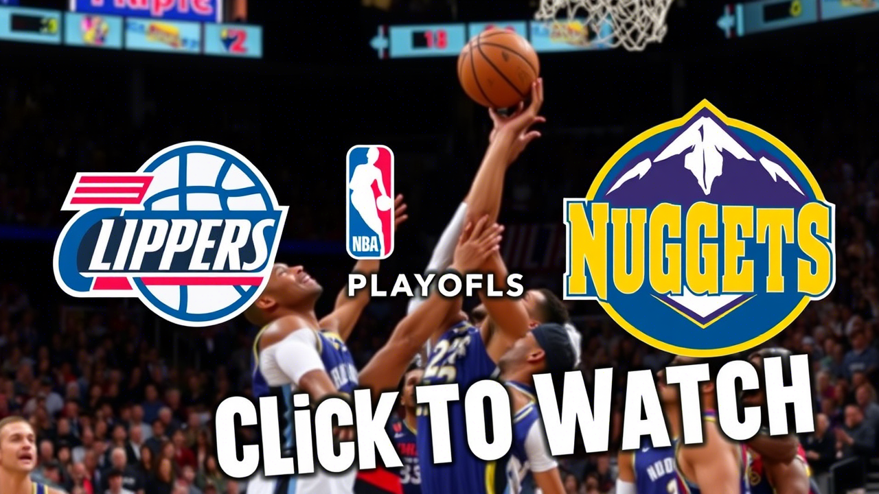 Clippers vs Nuggets A Thrilling NBA Playoff Showdown