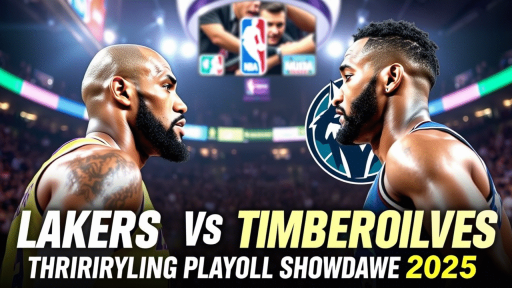 Lakers vs Timberwolves: A Thrilling NBA Playoff Showdown in 2025