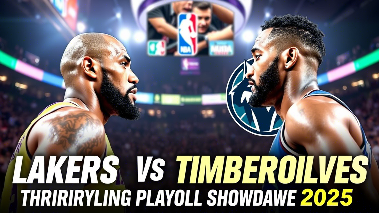 Lakers vs Timberwolves A Thrilling NBA Playoff Showdown in 2025