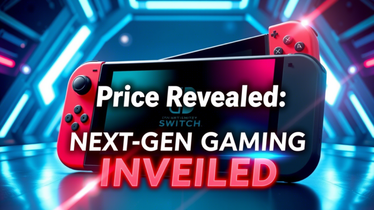 Prize Swetch Nintendo Switch 2 Price Revealed: Next-Gen Gaming Unveiled
