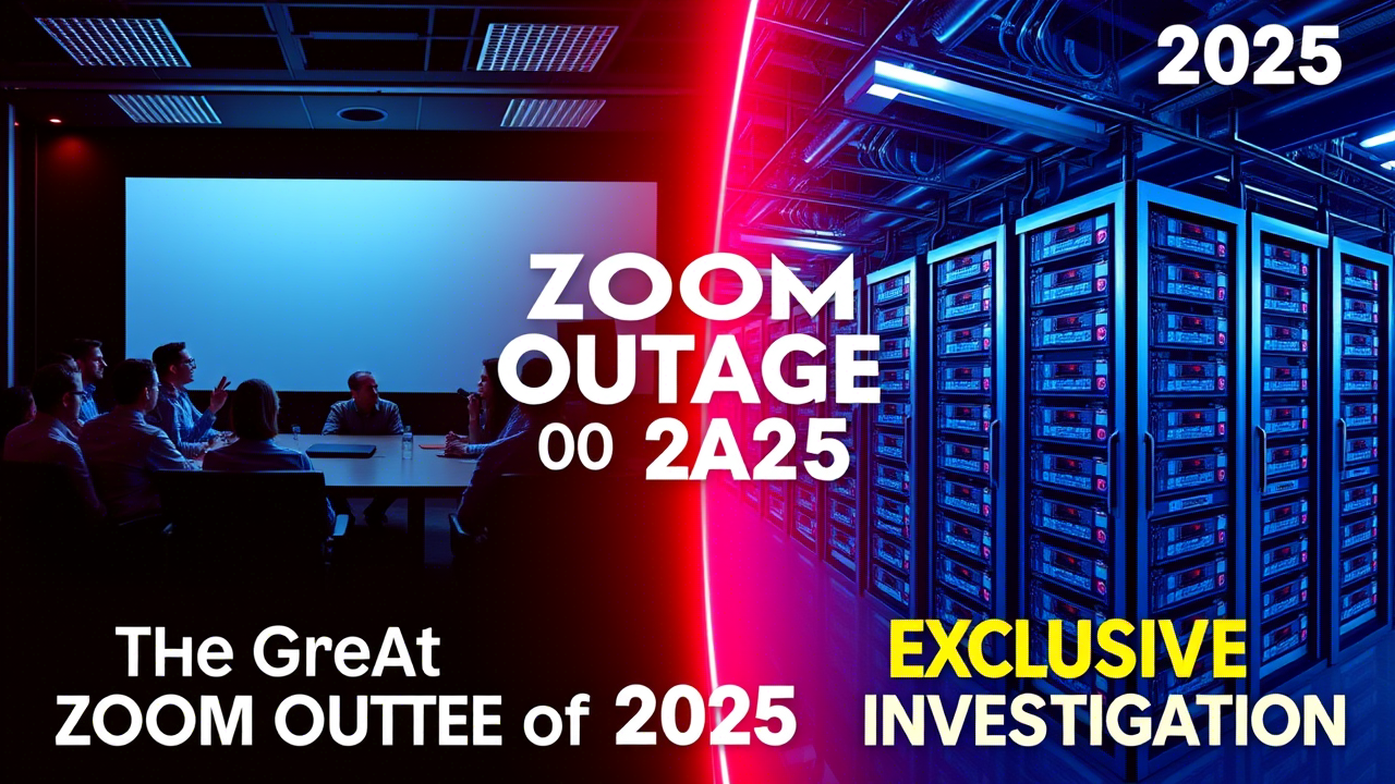 The Great Zoom Outage of 2025 A Comprehensive News Report