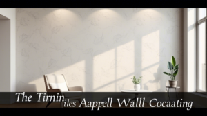 The Timeless Appeal of Plaster Wall Coating A Comprehensive Guide to Types, Benefits, and Applications