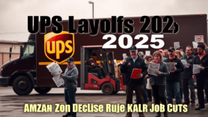 UPS Layoffs 2025 Amazon Volume Decline Triggers Major Job Cuts