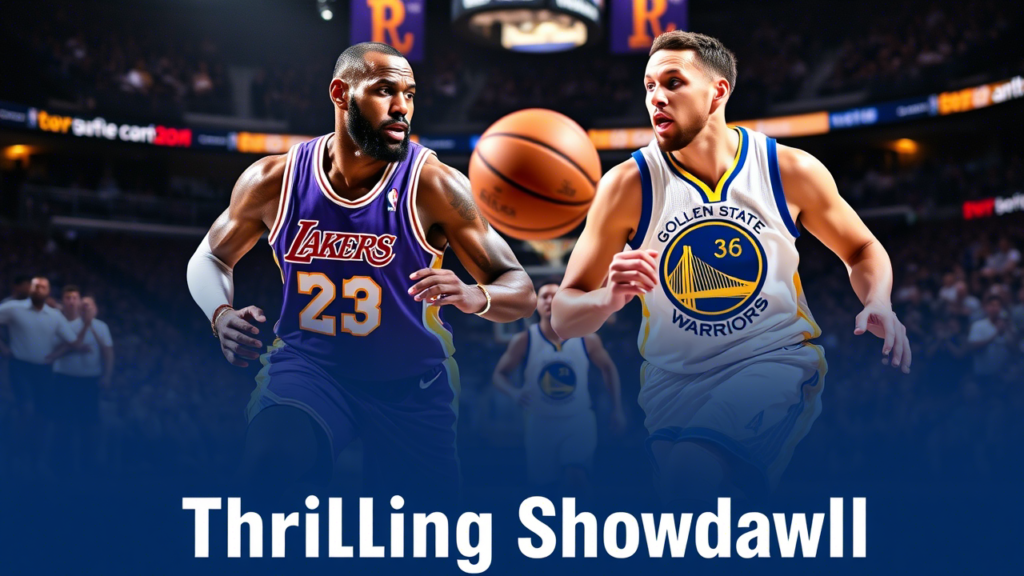 Warriors vs. Lakers A Thrilling Showdown Defines the NBA’s Western