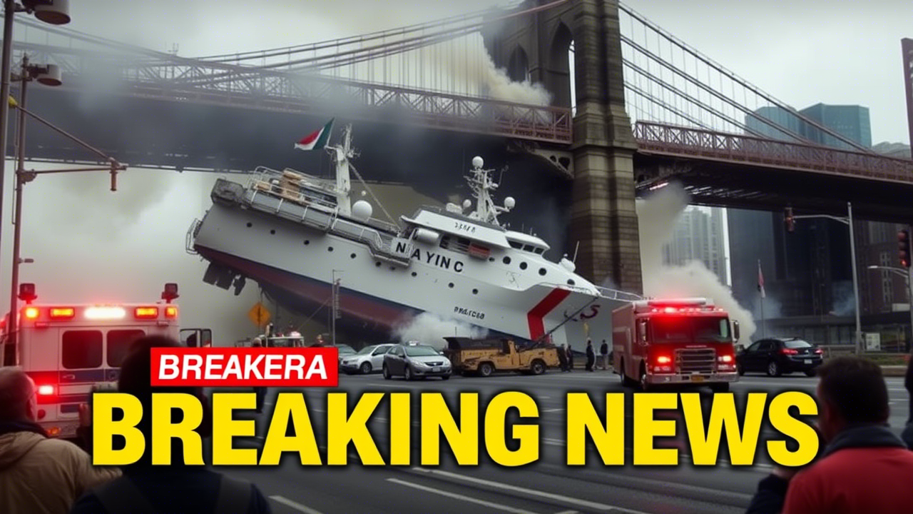 Brooklyn Bridge Collision Mexican Navy Ship Incident Shocks NYC
