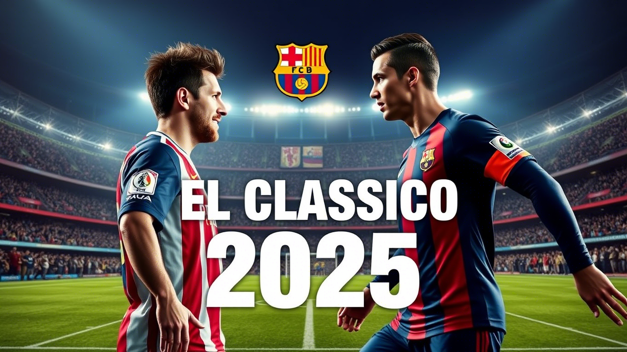 El Clasico 2025 Barcelona vs Real Madrid Showdown in La Liga