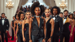 Met Gala 2025 Superfine Tailoring Black Style Shines on the Red Carpet