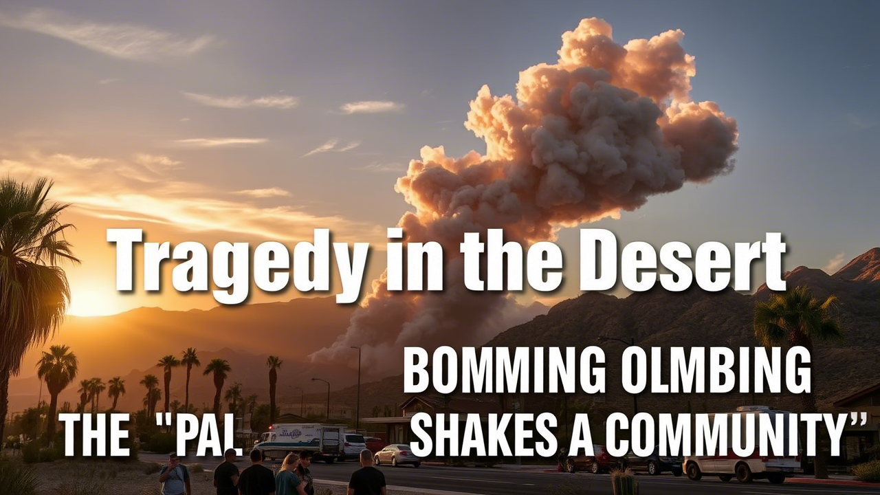 Tragedy in the Desert The Palm Springs Bombing Shakes a Community