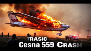 Tragic Cessna 550 Crash in San Diego’s Murphy Canyon A Detailed Account of the 2025 Incident