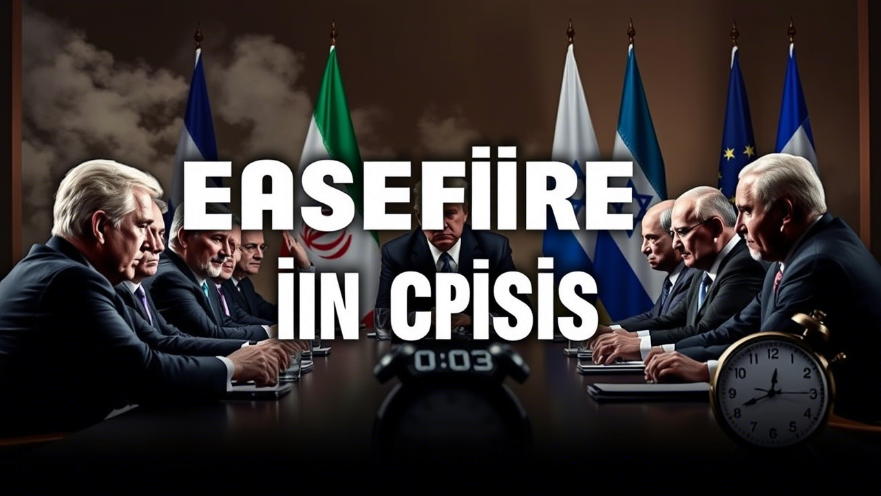Ceasefire in Crisis Unraveling the Iran-Israel Conflict and Trump's Role in the Middle East