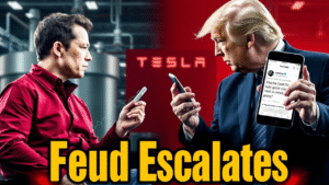 Elon Musk and Trump Feud Escalates Tesla Stock, Social Media, and Political Fallout