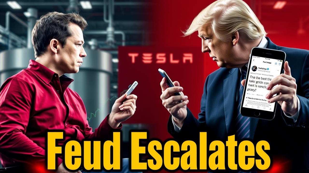Elon Musk and Trump Feud Escalates Tesla Stock, Social Media, and Political Fallout
