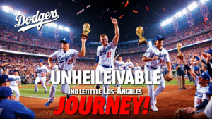 The Los Angeles Dodgers A Season of Triumphs, Challenges, and High Stakes