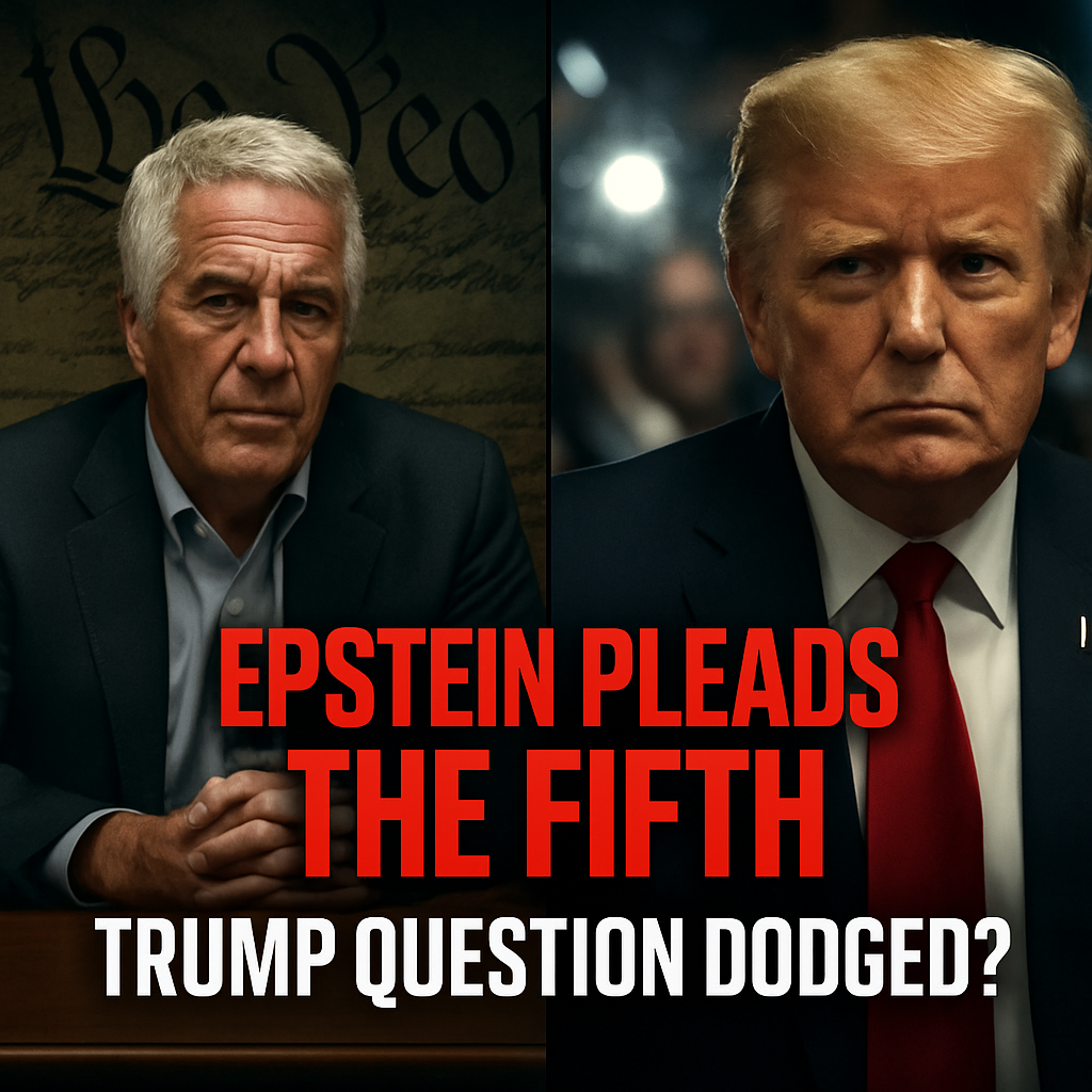 BREAKING Epstein Pleads the 5th, 6th & 14th When Asked About Trump and Underage Girls