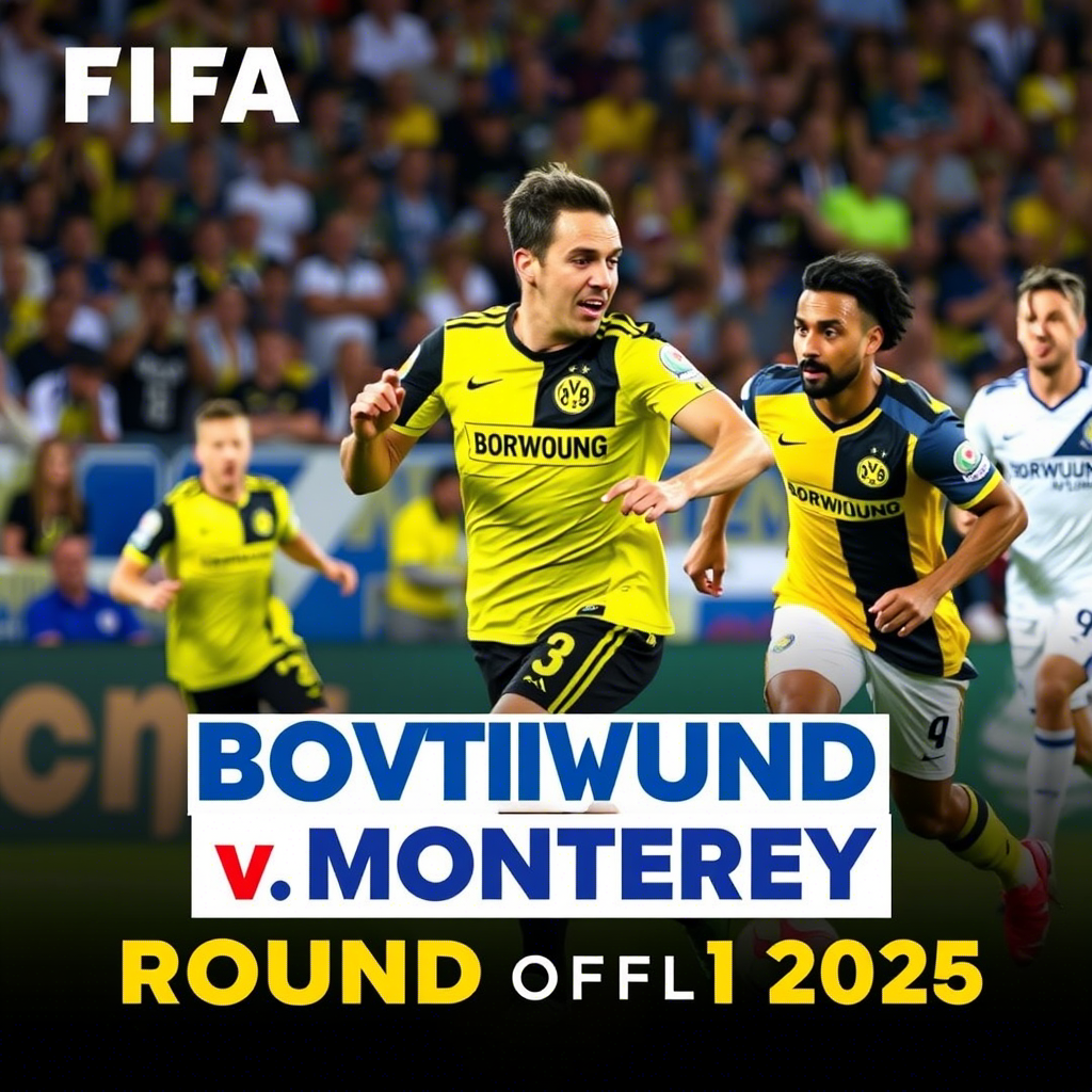 Borussia Dortmund vs. Monterrey A Thrilling FIFA Club World Cup 2025 Round of 16 Clash