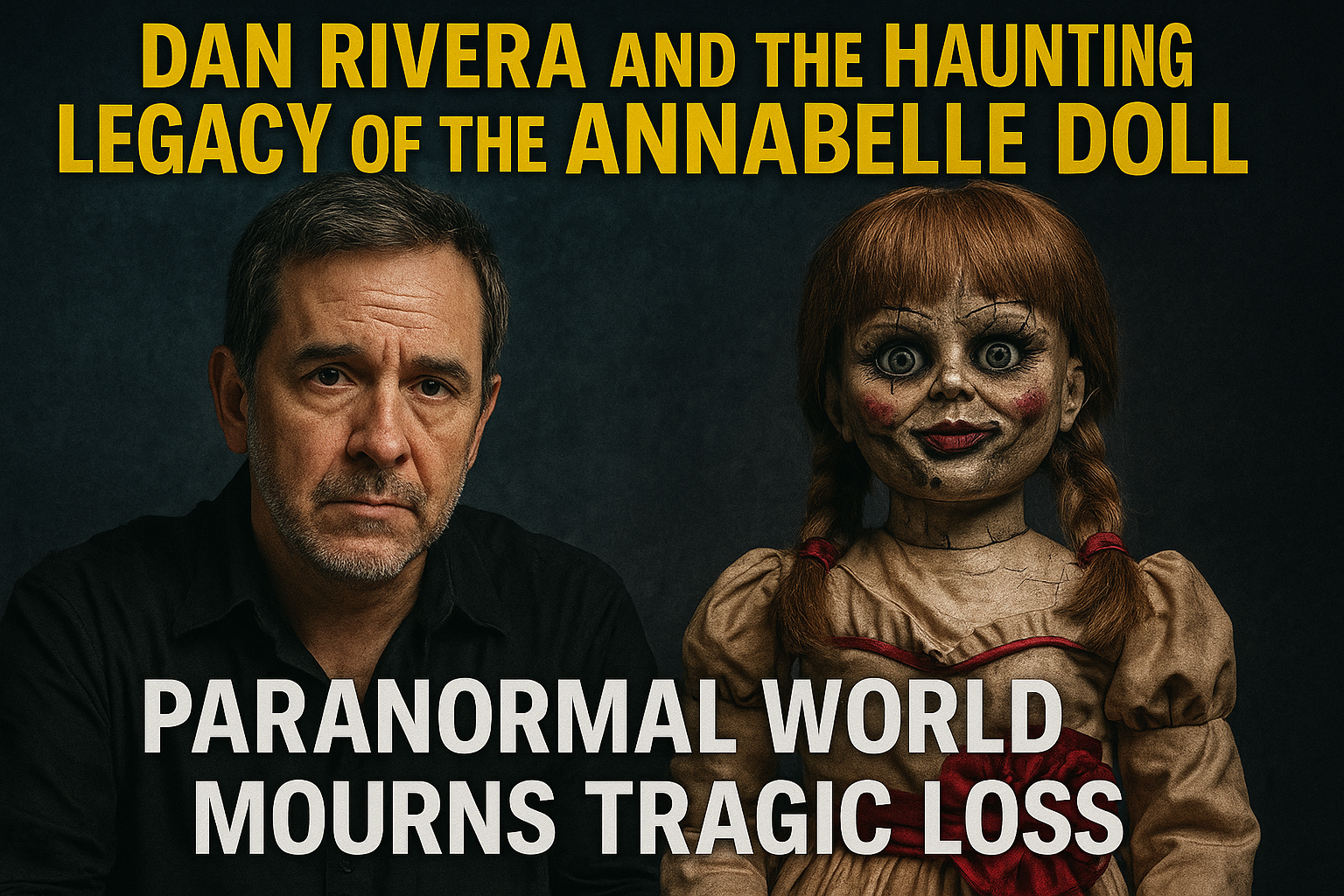 Dan Rivera and the Haunting Legacy of the Annabelle Doll Paranormal World Mourns Tragic Loss