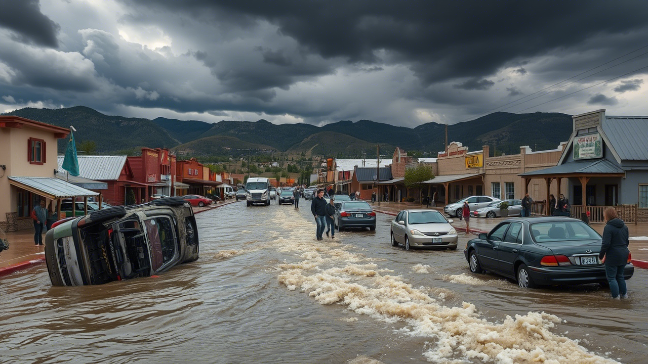 New Mexico Flooding Ruidoso Devastated by Record Flash Floods
