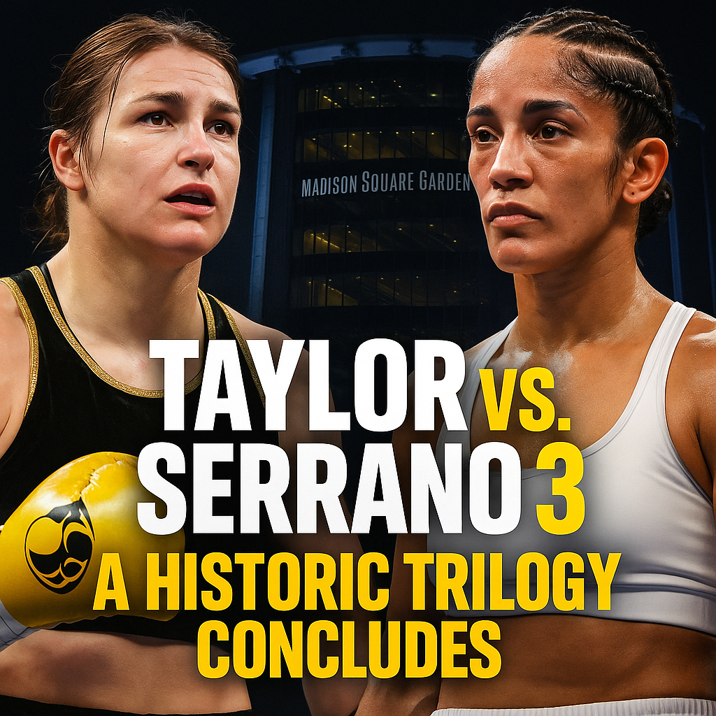 Taylor vs. Serrano 3 A Historic Trilogy Concludes at Madison Square Garden