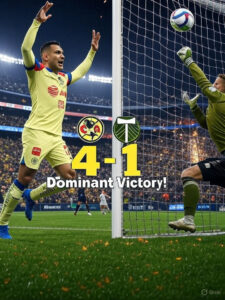 Club América Dismantles Portland Timbers in Electrifying Showdown—Goals, Drama & Dominance!