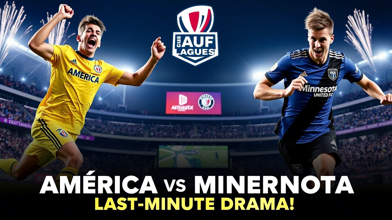 Club América Stuns Minnesota United in Thrilling Leagues Cup Clash Last-Minute Drama Unfolds!