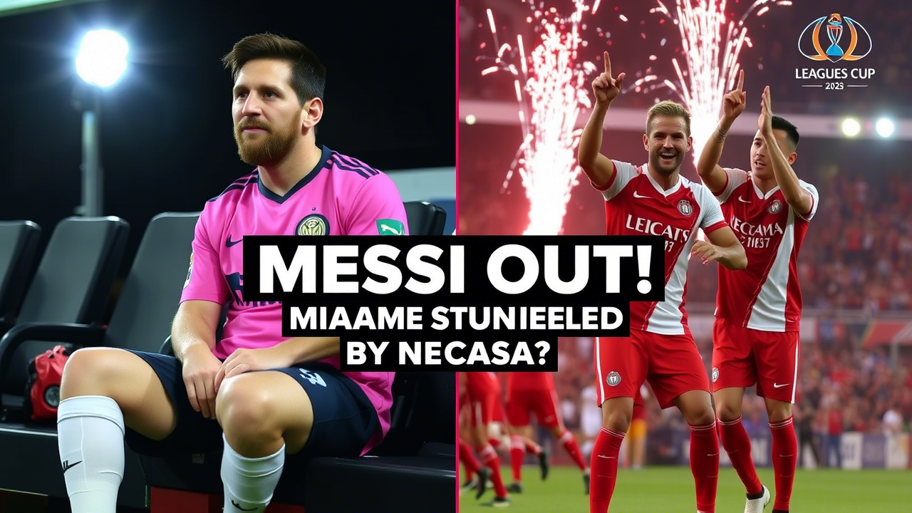 Messi Sidelined! Inter Miami Clashes with Necaxa in Dramatic Leagues Cup Opener