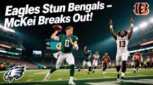 🦅 BREAKING Tanner McKee Shines as Eagles Dominate Bengals in Preseason Opener