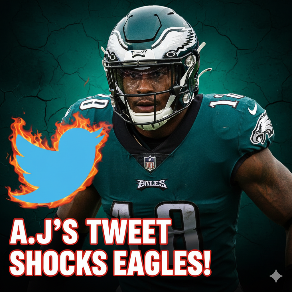 A.J. Brown's Cryptic Tweet Explodes After Eagles' 4-0 Thrill Ride!