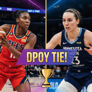 A'ja Wilson and Alanna Smith Historic DPOY Tie!