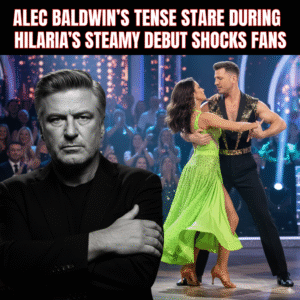 Alec Baldwin's Tense Stare During Hilaria's Steamy DWTS Debut Shocks Fans