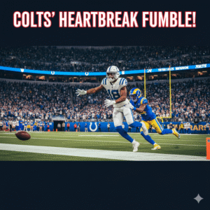 Colts' Crushing Collapse: Adonai Mitchell's Fumble Gifts Rams Epic Comeback Win!