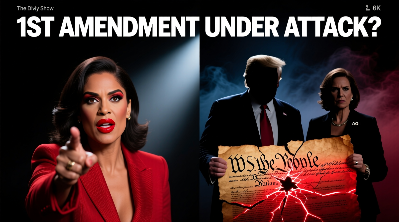 Desi Lydic Blasts Trump's AG 1st Amendment in Peril