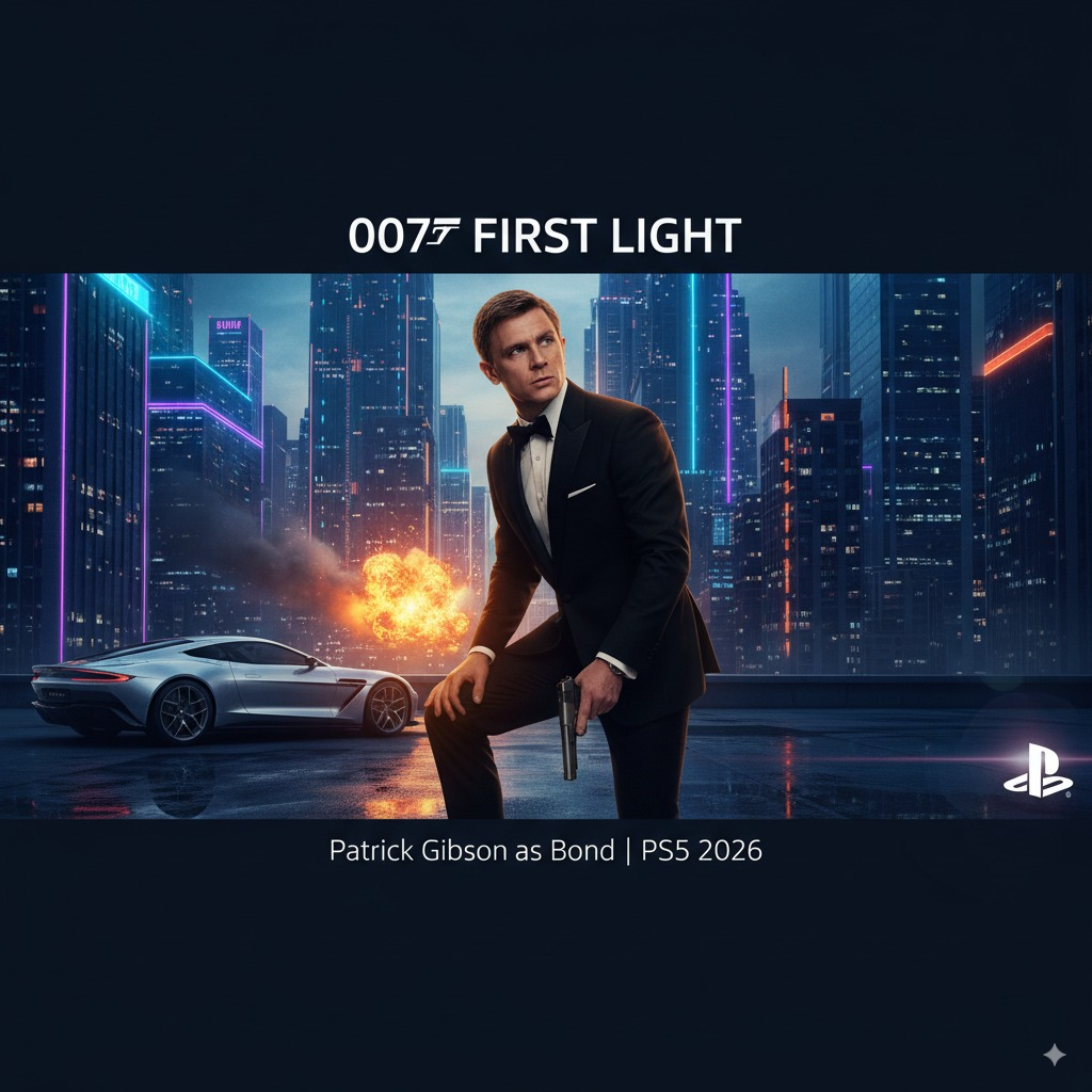 Patrick Gibson The New Face of 007 in Epic First Light Reveal!