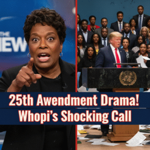 Whoopi Goldberg’s Shocking Call: Time for 25th Amendment on Trump?