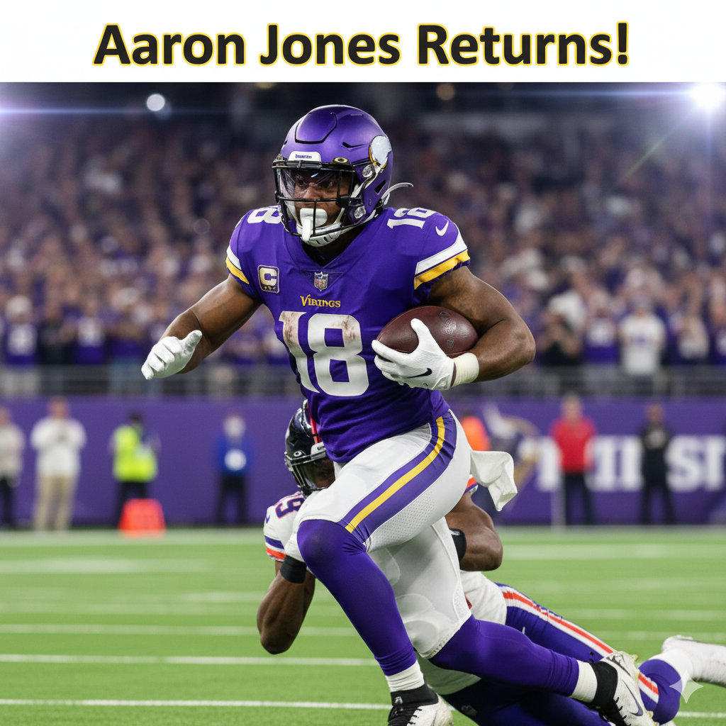 Aaron Jones' Epic Comeback Vikings RB Set to Dominate